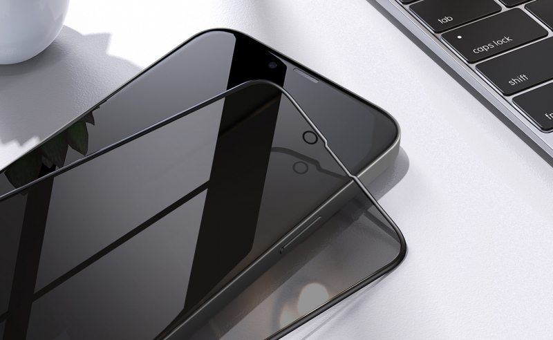 Kính Cường Lực Chống Nhìn Trộm Full  Màn iPhone 13 Pro Hiệu Nillkin có khả năng chịu lực cao, chống dầu, hạn chế bám vân tay cảm giác lướt cũng nhẹ nhàng hơn.